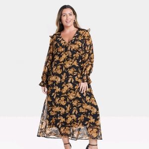 Long Sleeve Maxi Dress